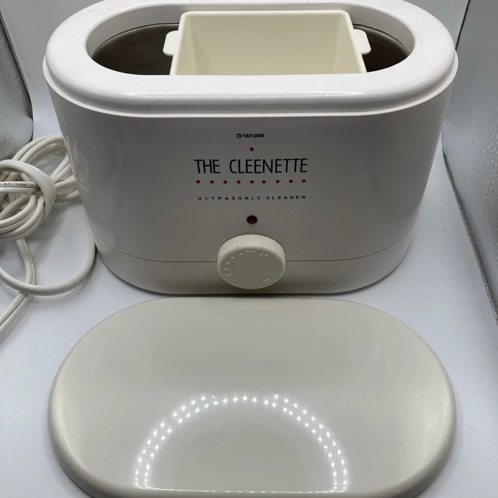 The Cleenette Ultrasonic Cleaner Jewelry Dentures Eyeglasses